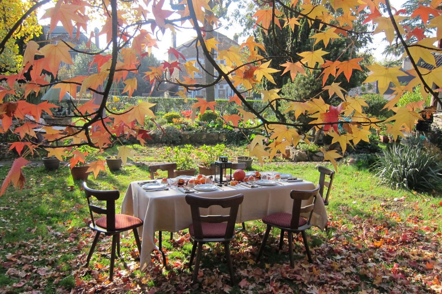 Idées de décoration de table d’automne